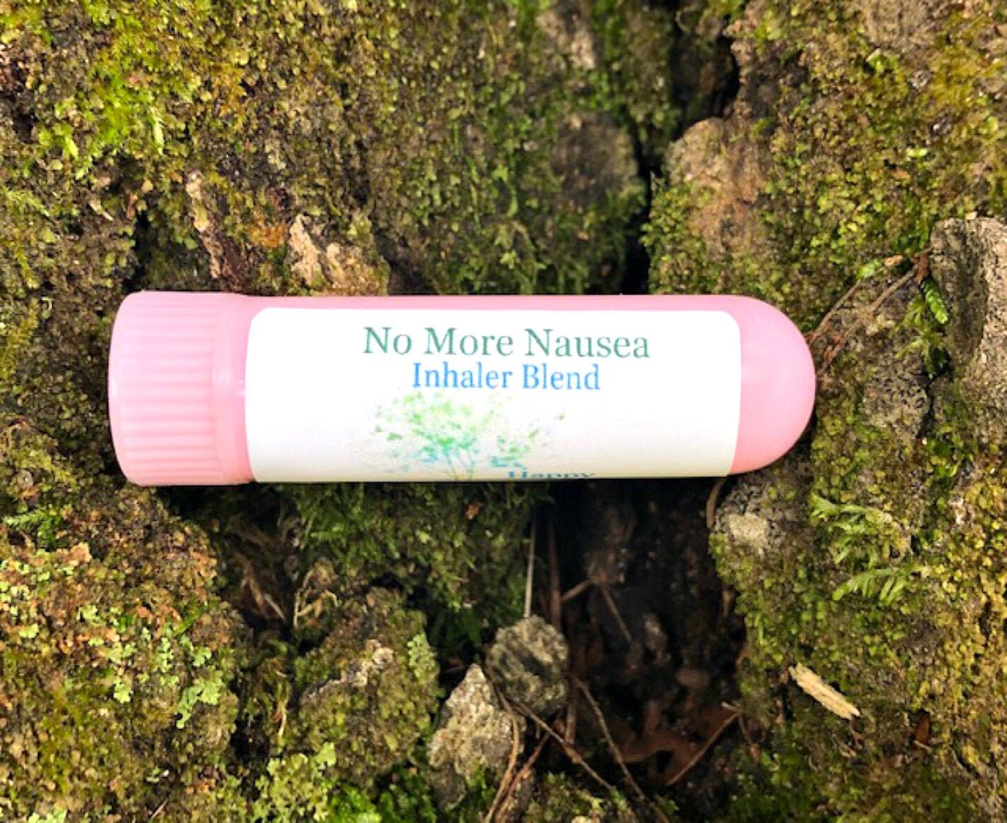 Essential Oil Inhaler for Nausea Relief- Aromatherapy Inhaler - Nasal Inhaler -  Natural Remedy for Nausea - Sinus Inhaler - Vegan Self Care